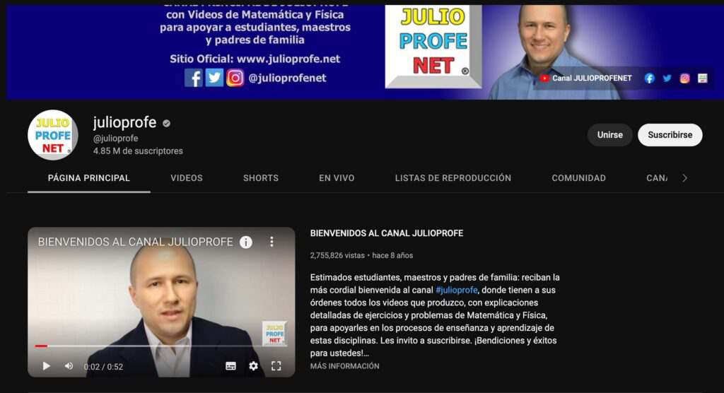Julio profe Ejemplo de innovación educativa