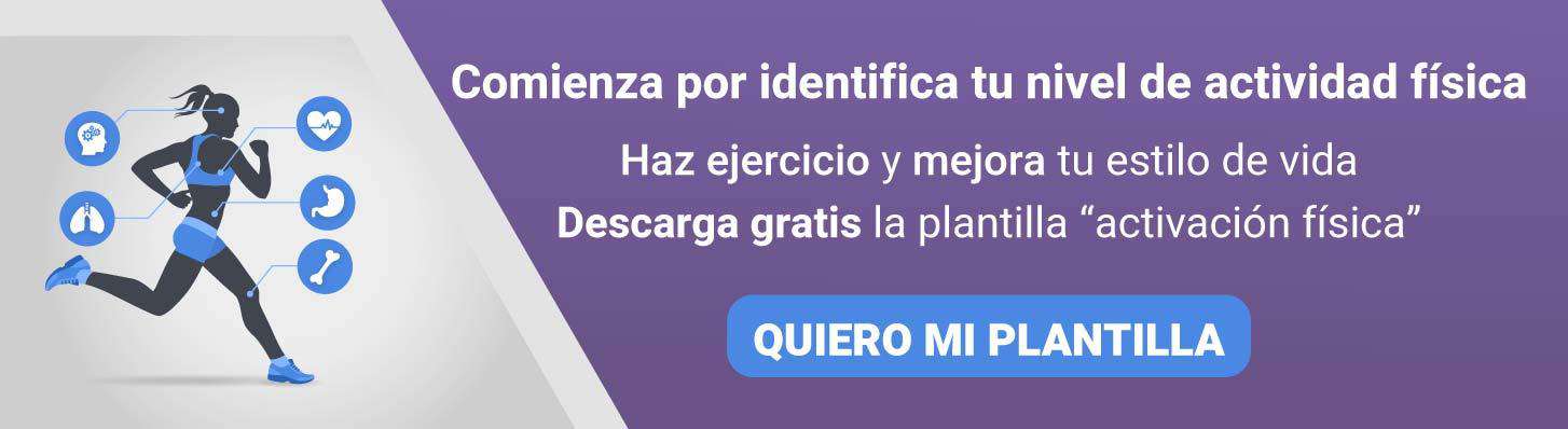 El Regalo De Dar: plantilla de actividad física